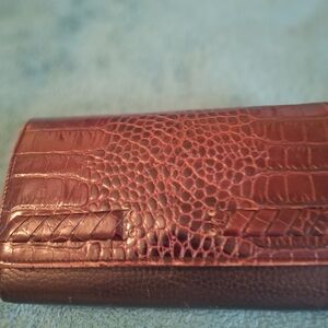 Brighton Dark Leather Wallet
